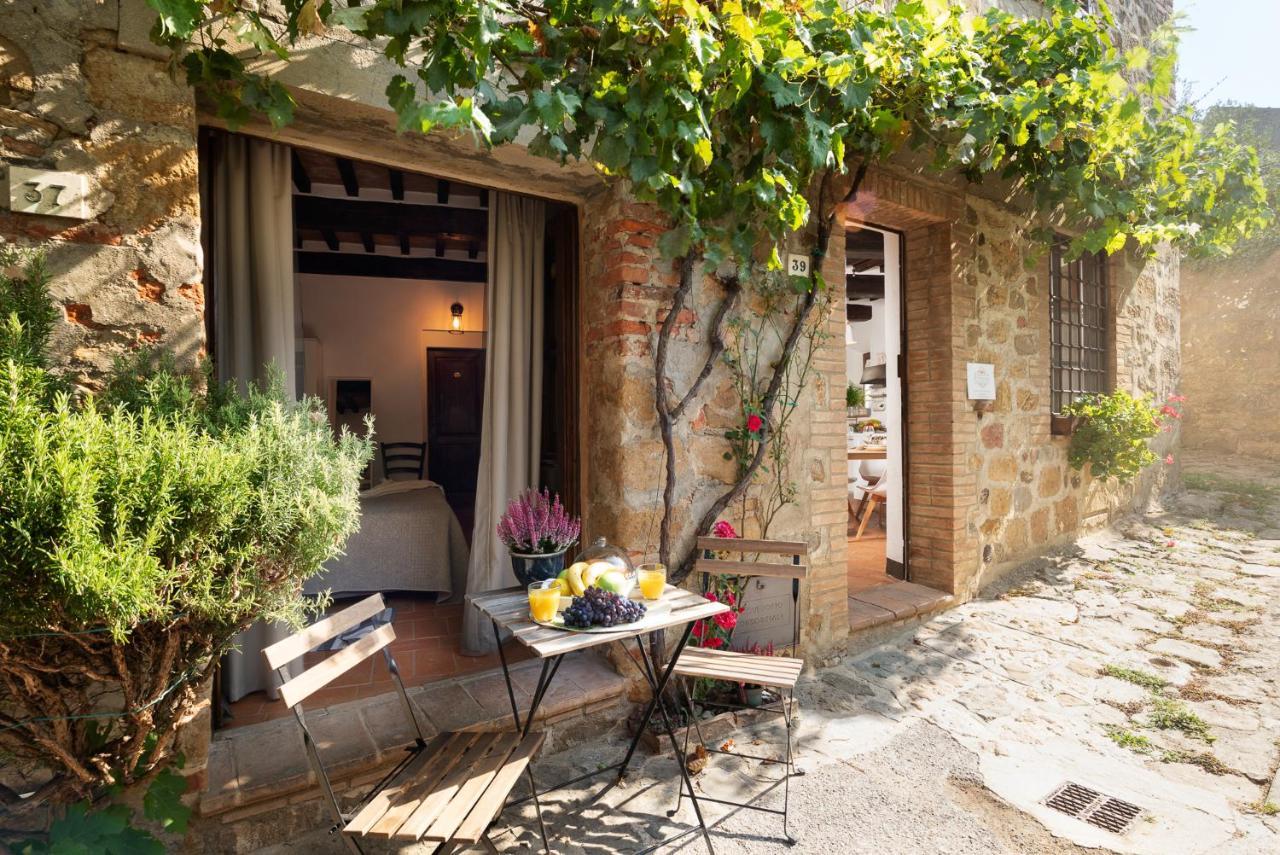 In Toscana Camere Monticchiello Extérieur photo